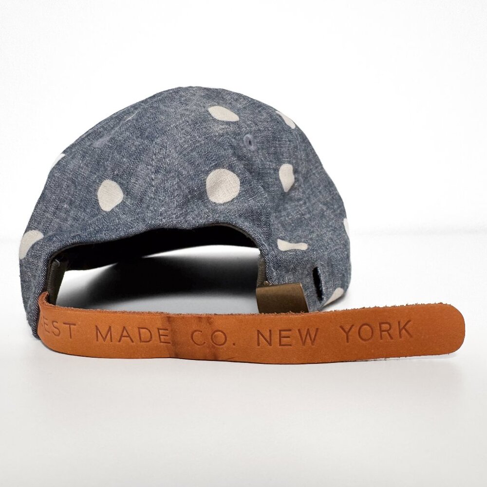 Best Made Co. Blue Chambray Polka Dot Hat - Picture 6 of 10